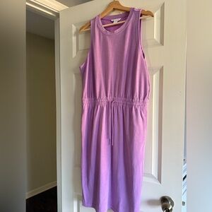 Athleta Purple Sleeveless Midi Dress - tags removed, but never worn!
